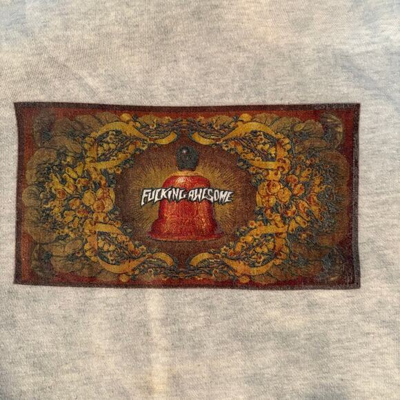 Fucking Awesome Dharma Crew Sweat – Heather Grey (XL) - Picture 4 of 4